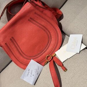 Chloe marcie medium saddle bag